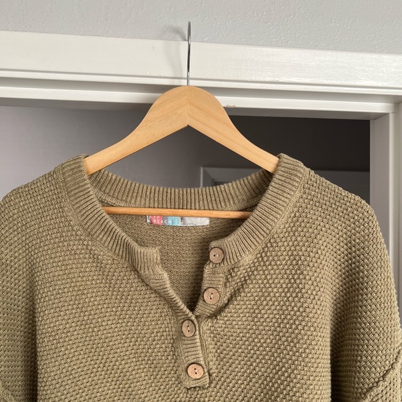 Dried Moss Hailee Beach PopOver 🏝️ - Picture 4 of 4